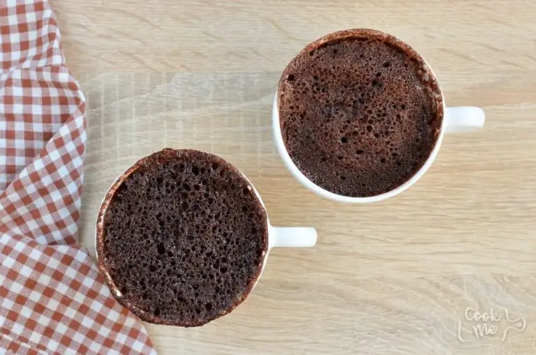Step 5 - Molten Chocolate Mug Cake