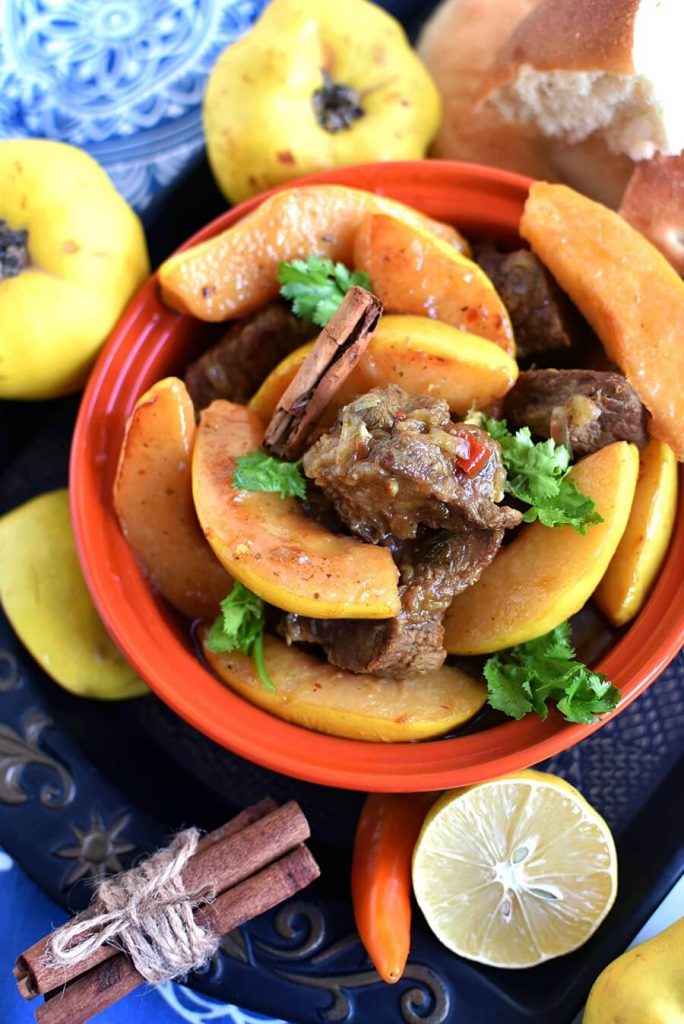 Moroccan Tagine With Quinces and Honey