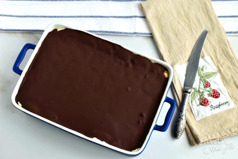 Step 7 - No Bake Pudding Tangerine Dessert