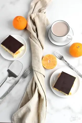 No Bake Pudding Tangerine Dessert