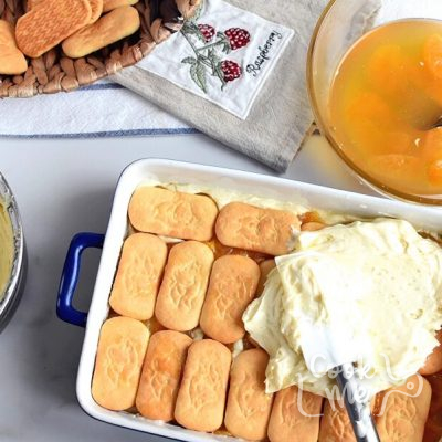 No Bake Pudding Tangerine Dessert recipe - step 5