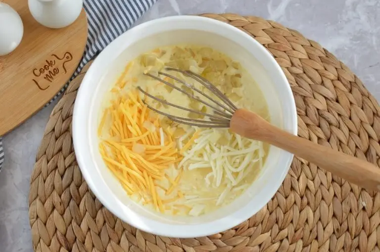 Step 7 - Passover Cheese Quiche