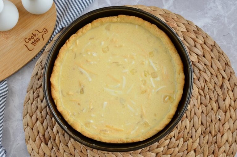 Step 8 - Passover Cheese Quiche