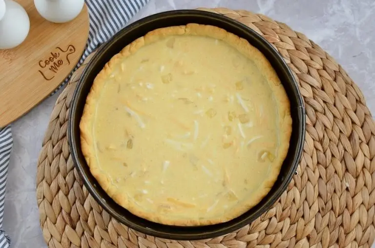 Step 8 - Passover Cheese Quiche