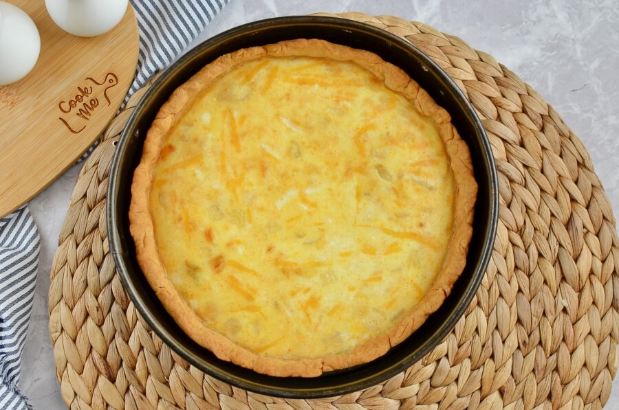 Passover Cheese Quiche recipe - step 9