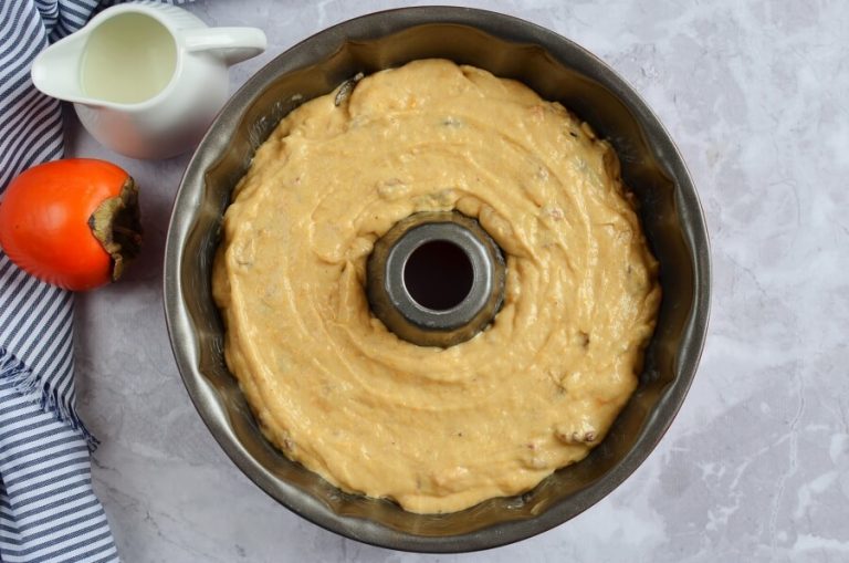 Step 10 - Persimmon Rum Bundt Cake