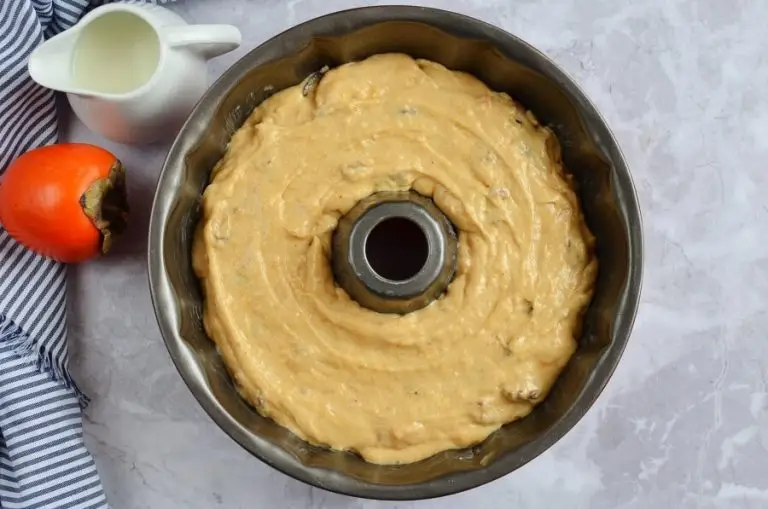 Step 10 - Persimmon Rum Bundt Cake