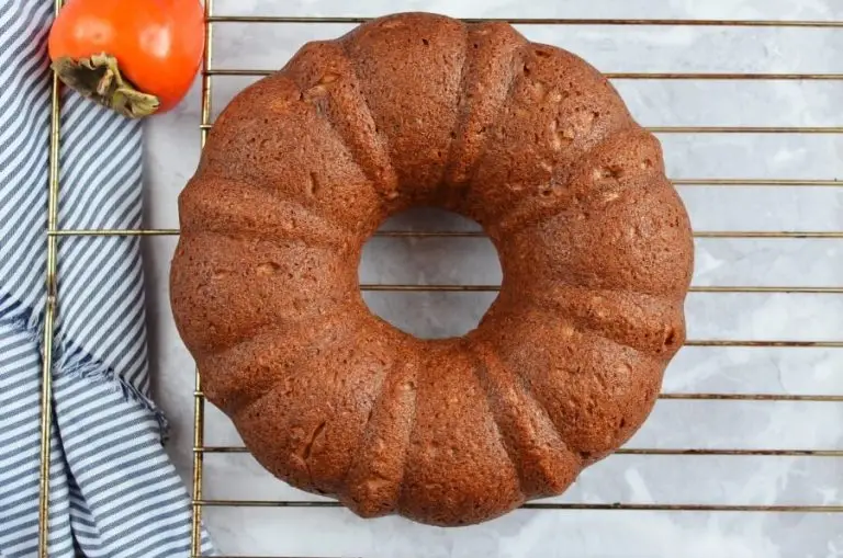 Step 10 - Persimmon Rum Bundt Cake