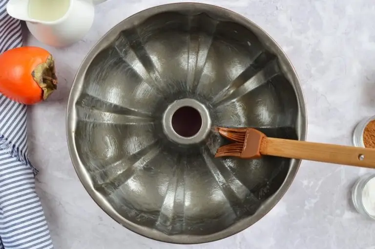 Step 1 - Persimmon Rum Bundt Cake