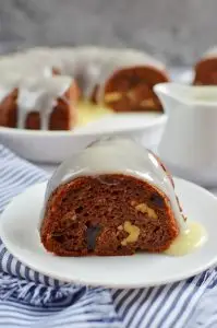 Persimmon Rum Bundt Cake