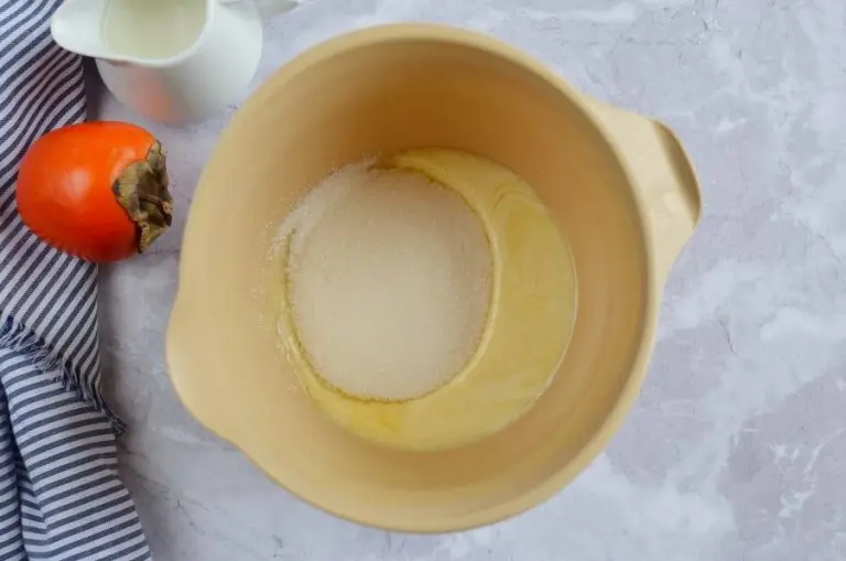 Step 3 - Persimmon Rum Bundt Cake