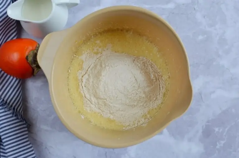 Step 5 - Persimmon Rum Bundt Cake