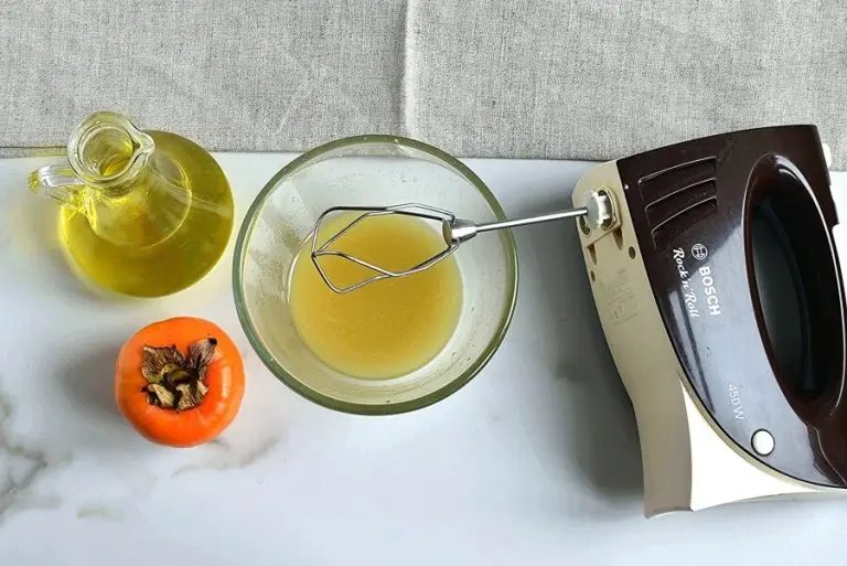 Step 1 - Persimmon Salad with Moroccan Sweet Vinegar