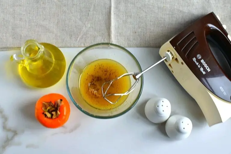 Step 2 - Persimmon Salad with Moroccan Sweet Vinegar