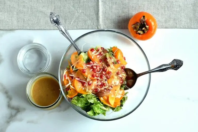 Step 4 - Persimmon Salad with Moroccan Sweet Vinegar