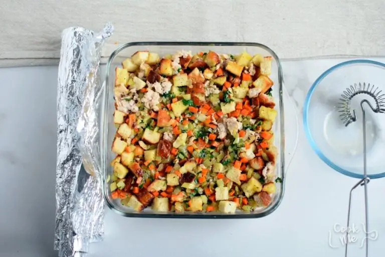 Step 9 - Pretzel and Sausage Stuffing