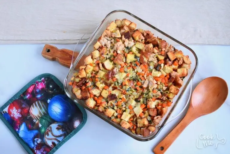 Step 10 - Pretzel and Sausage Stuffing