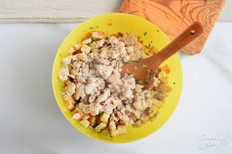 Step 7 - Pretzel and Sausage Stuffing