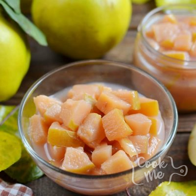 Quince Preserve Recipe-Quince Preserves in Syrup Recipe-How to make Quince Preserve