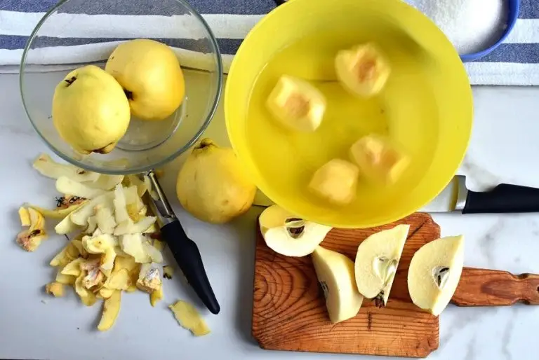 Step 1 - Quince Preserves in Syrup