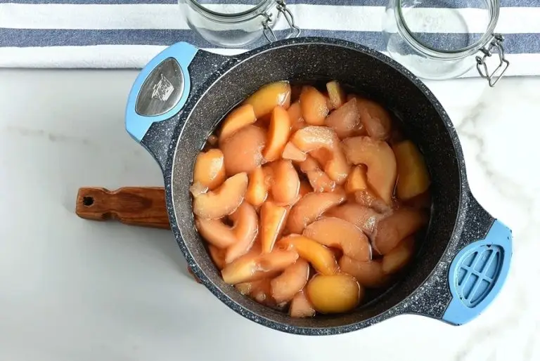 Step 4 - Quince Preserves in Syrup