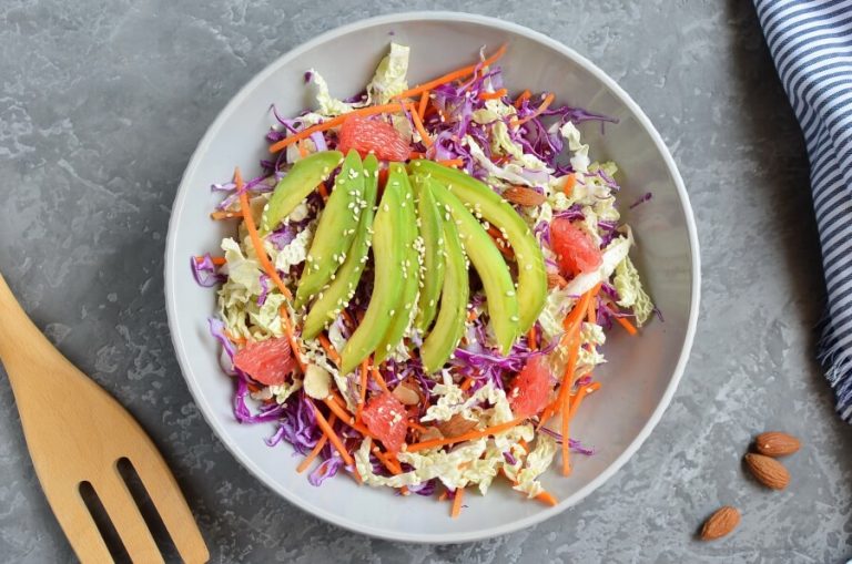 Step 3 - Rainbow Red Cabbage Salad