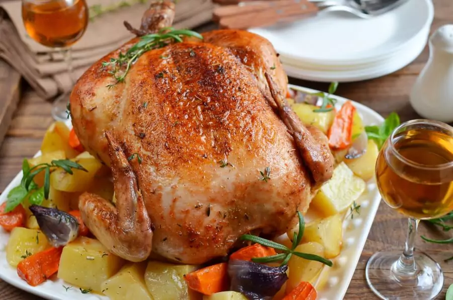 Roast Chicken and Vegetables