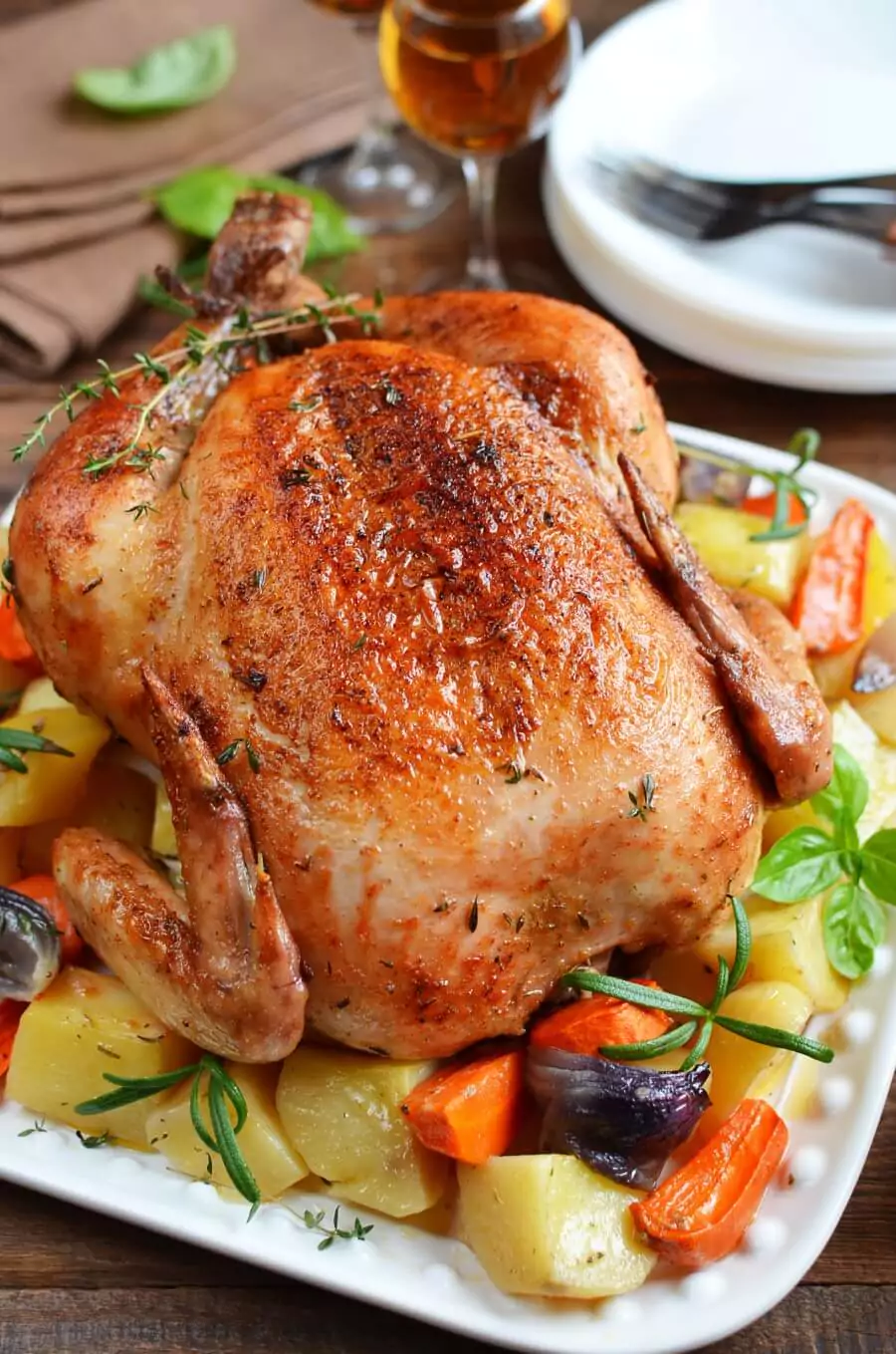 Roast Chicken and Vegetables Recipe - Cook.me Recipes