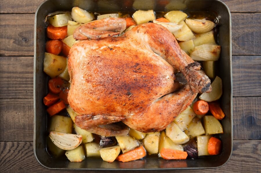 Roast Chicken and Vegetables recipe - step 6