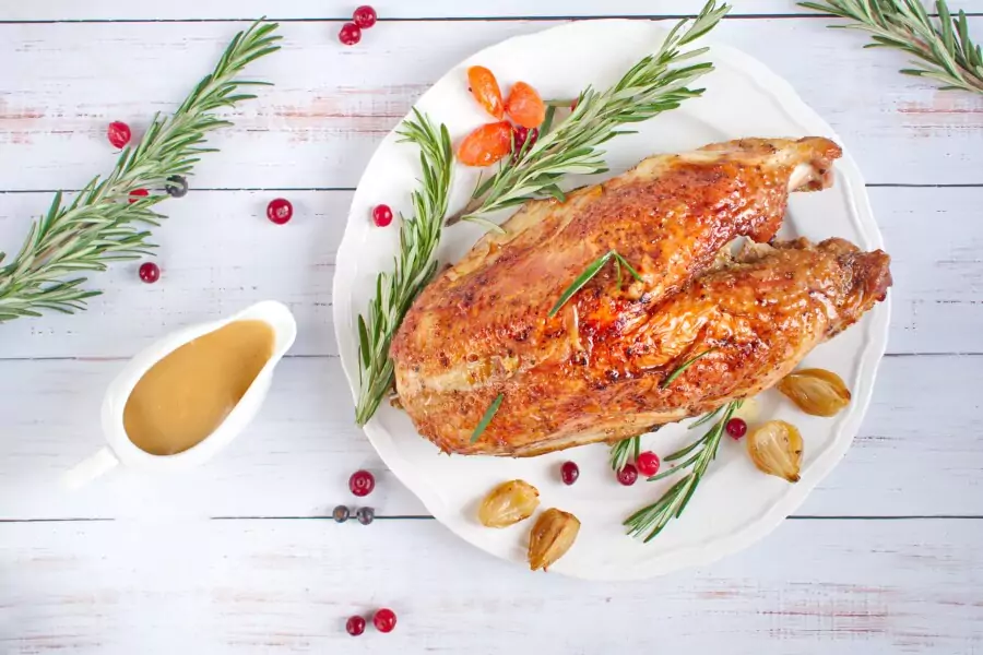 Roast Turkey Breast and Gravy