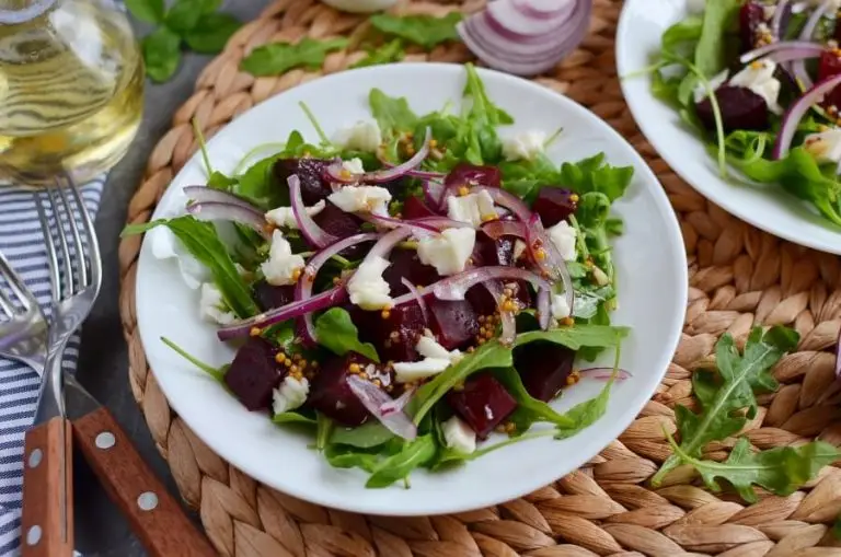Step 6 - Roasted Beets and Feta Salad