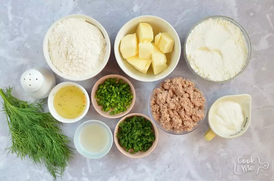 Ingredients for Salmon Mousse Cups