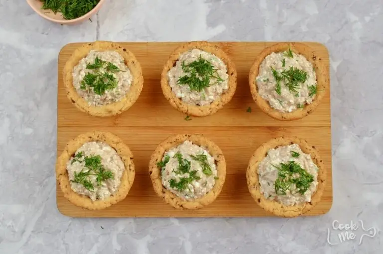 Step 9 - Salmon Mousse Cups