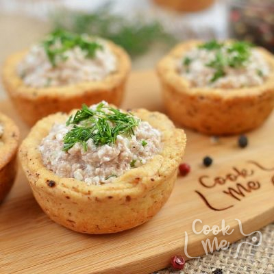 Salmon Mousse Cups Recipe-How To Make Salmon Mousse Cups-Delicious Salmon Mousse Cups