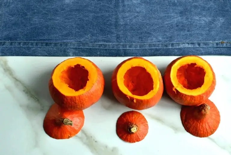 Step 2 - Sausage & Rice Stuffed Pumpkins