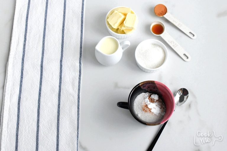 Step 1 - Snickerdoodle Mug Cake
