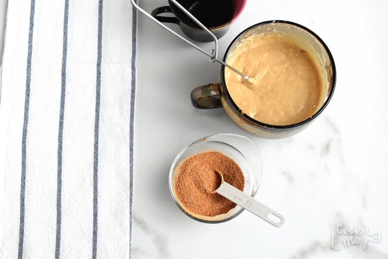 Step 5 - Snickerdoodle Mug Cake