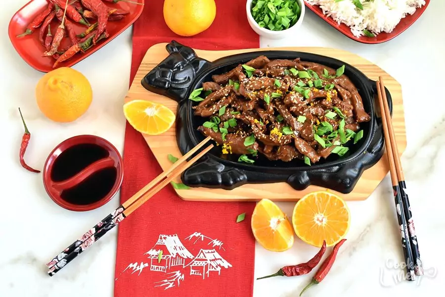 Spicy Tangerine Beef