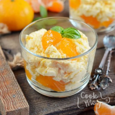 Tangerine Cream Parfait Recipe-How To Make Tangerine Cream Parfait-Delicious Tangerine Cream Parfait