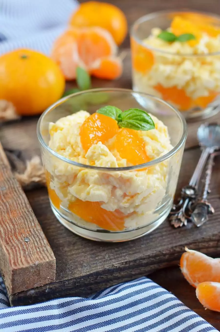 Tangerine Cream Parfait