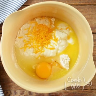 Tangerine Drizzle Cake recipe - step 2