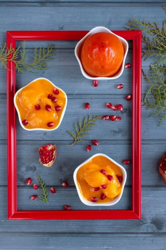 Vegan Persimmon Ice Cream