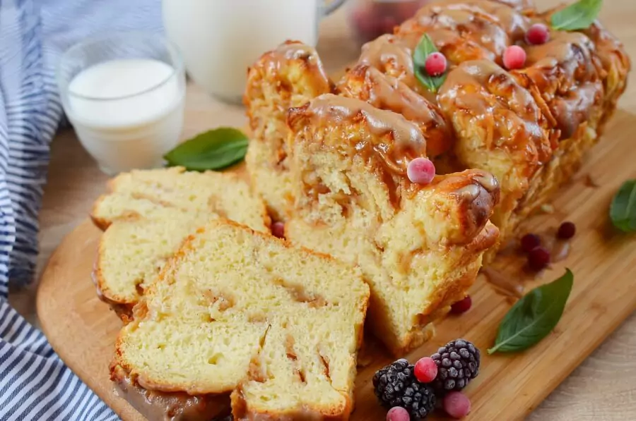 Pull-Apart Apple Bread Recipe