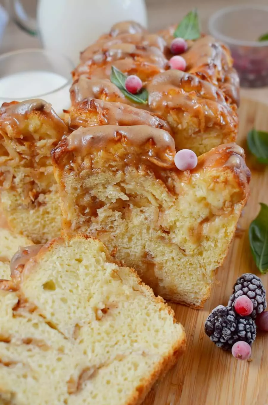 Pull-Apart Apple Bread Recipe