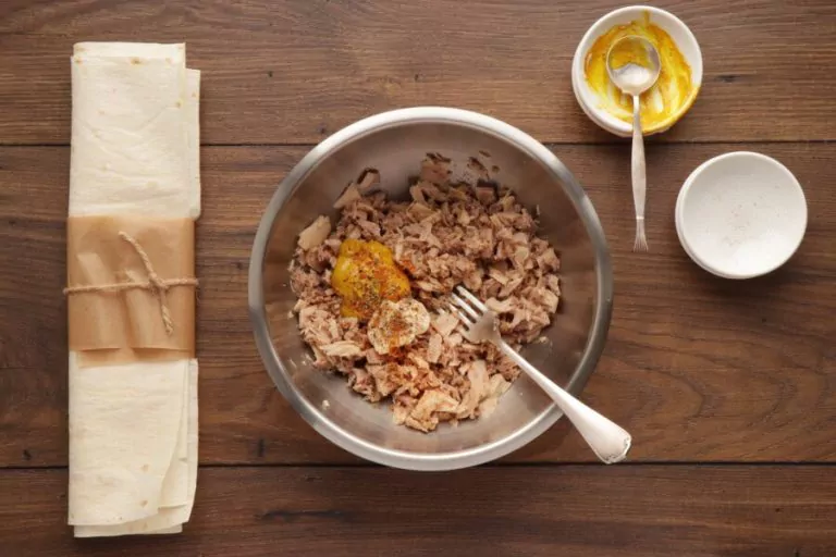 Step 2 - Avocado Tuna Wraps