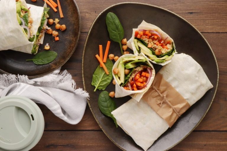 Step 5 - Avocado Tuna Wraps