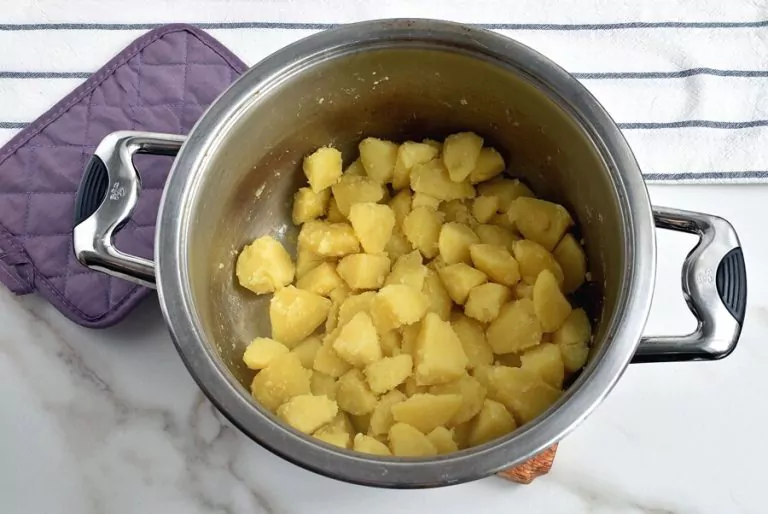 Step 6 - Baked Mashed Potatoes with Cheese