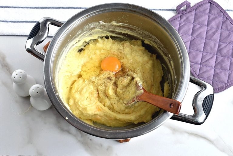 Step 13 - Baked Mashed Potatoes with Cheese