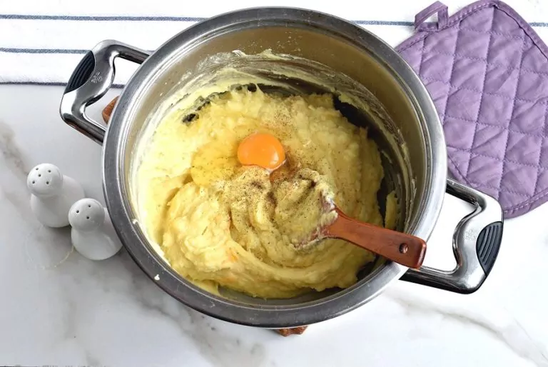 Step 13 - Baked Mashed Potatoes with Cheese