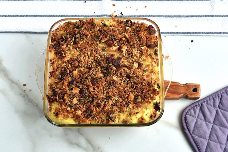 Step 15 - Baked Mashed Potatoes with Cheese